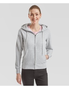 F-62-118-0-Ladies Premium Hooded Sweat Jacket 2